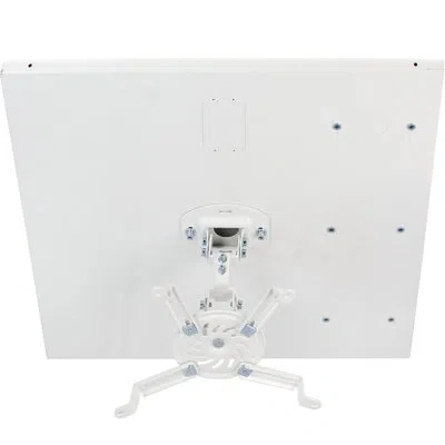 Vivo White Universal Drop Ceiling Projector Mount