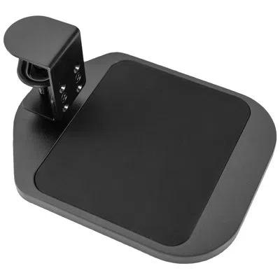Vivo Wooden Clamp-on Mouse Pad In Black