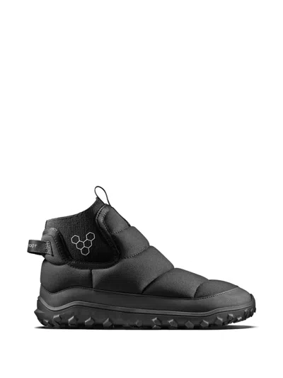 Vivobarefoot Explorer Mid Quilted Boots In Black