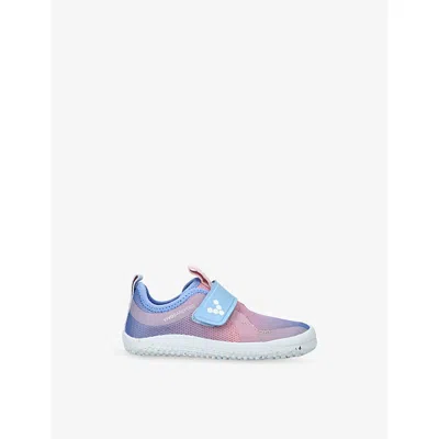 Vivobarefoot Kids' Primus Sport Iv Woven Traine In Pink Comb