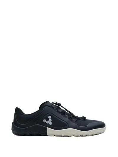Vivobarefoot Toggle-fastening Panelled Sneakers In Black