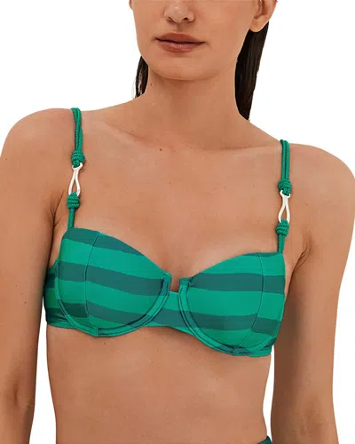 Vix Alba Nissi Top In Green