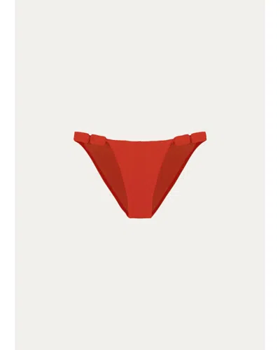 Vix Alix Bikini Bottoms In Red