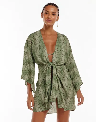 Vix Bailey Perola Knot Short Cover Up Multi