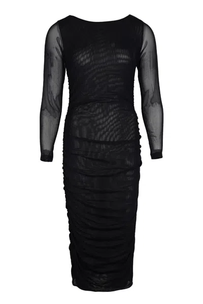 Vix Becca Midi Cover Up Black