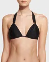 Vix Bia Tube Halter Bikini Top In Black