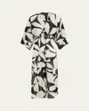 Vix Bossa Yumi Maxi Kimono Coverup In Multi
