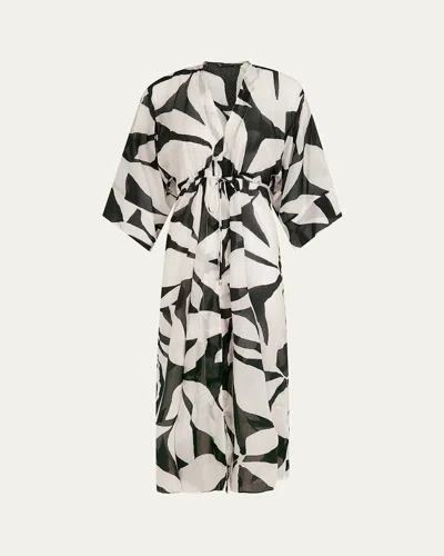 VIX BOSSA YUMI MAXI KIMONO COVERUP