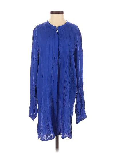 Pre-owned Vix By Paula Hermanny Casual Dress In Blue