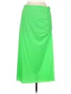 Vix By Paula Hermanny Casual Skirt In Green