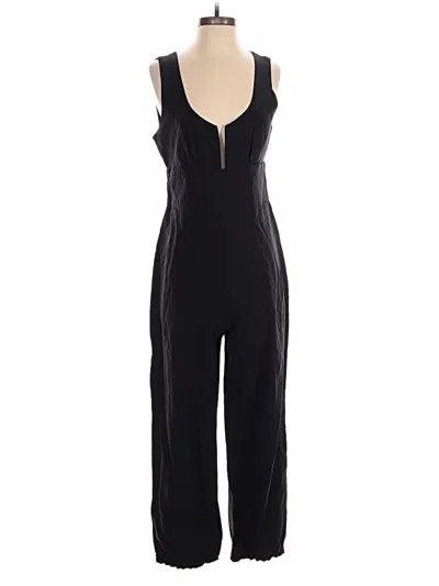 Pre-owned Vix By Paula Hermanny Jumpsuit In Black