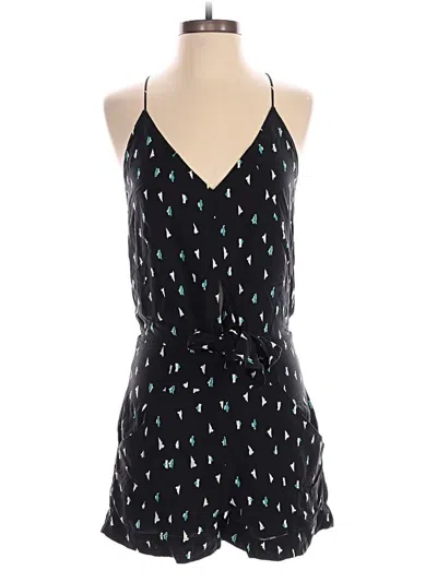 Pre-owned Vix By Paula Hermanny Romper In Black