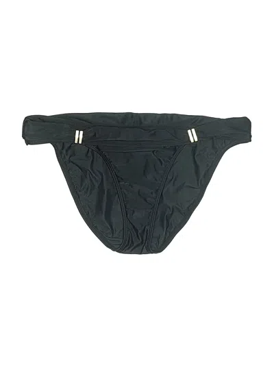 Pre-owned Vix By Paula Hermanny Swimsuit Bottoms In Black