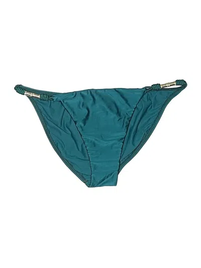 Pre-owned Vix By Paula Hermanny Swimsuit Bottoms In Blue