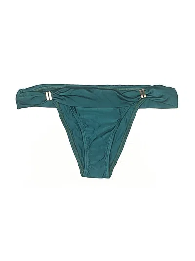 Pre-owned Vix By Paula Hermanny Swimsuit Bottoms In Blue