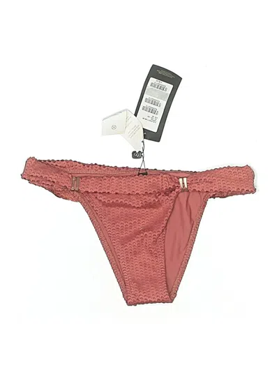 Vix By Paula Hermanny Swimsuit Bottoms In Burgundy