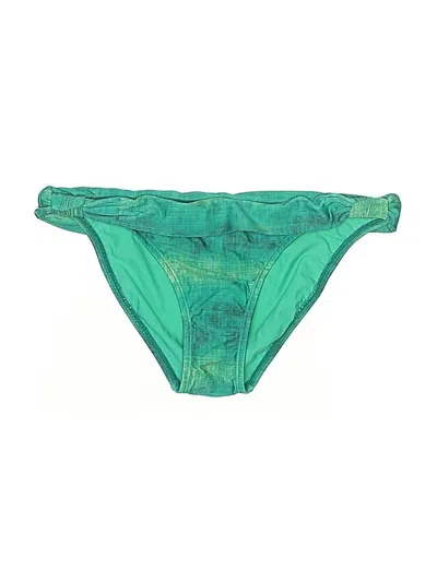 Pre-owned Vix By Paula Hermanny Swimsuit Bottoms In Green