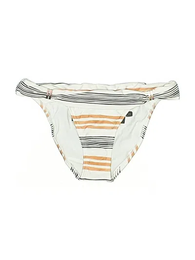 Pre-owned Vix By Paula Hermanny Swimsuit Bottoms In Ivory