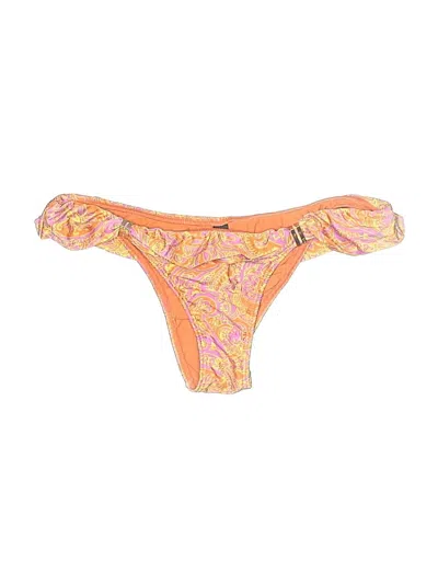 Pre-owned Vix By Paula Hermanny Swimsuit Bottoms In Orange
