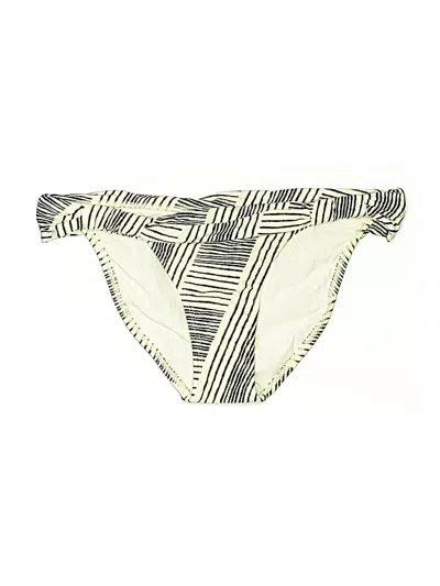 Pre-owned Vix By Paula Hermanny Swimsuit Bottoms In White
