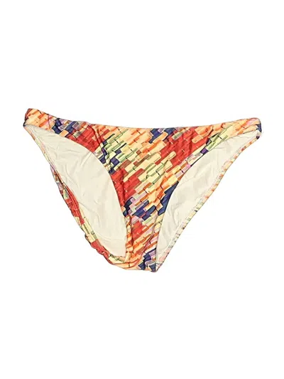 Pre-owned Vix By Paula Hermanny Swimsuit Bottoms In White