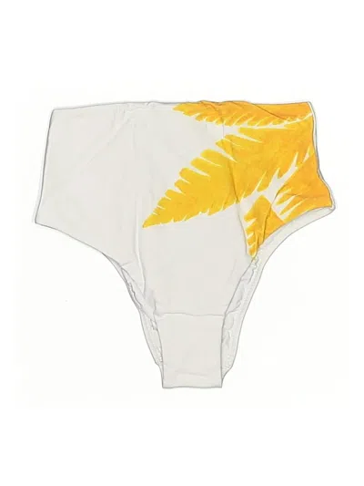 Pre-owned Vix By Paula Hermanny Swimsuit Bottoms In Yellow