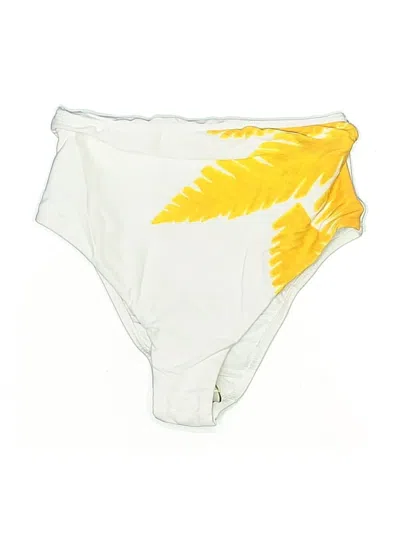 Pre-owned Vix By Paula Hermanny Swimsuit Bottoms In Yellow