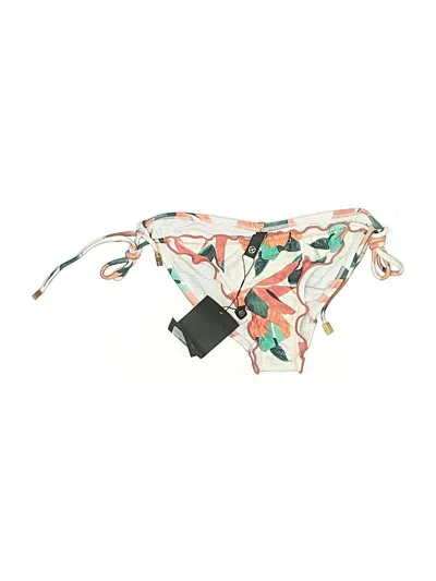Pre-owned Vix By Paula Hermanny Swimsuit Top Ivory Swimwear In White