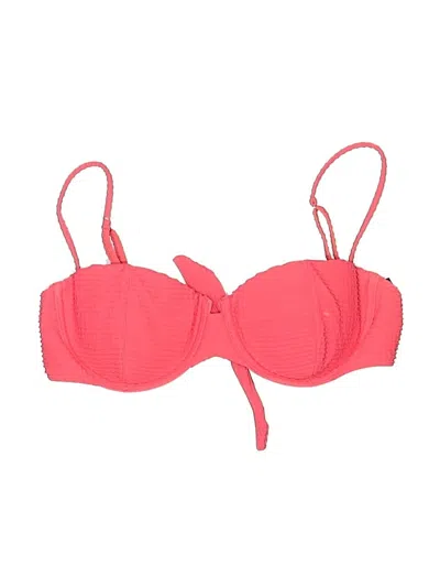 Pre-owned Vix By Paula Hermanny Swimsuit Top Pink Swimwear