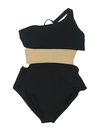 Pre-owned Vix By Paula Hermanny Two Piece Swimsuit In Tan