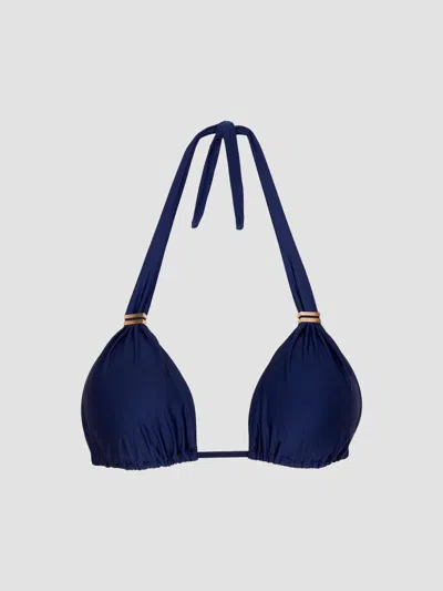 Vix By Paula Hermanny Women's Bia Tube Bikini Top In Blue
