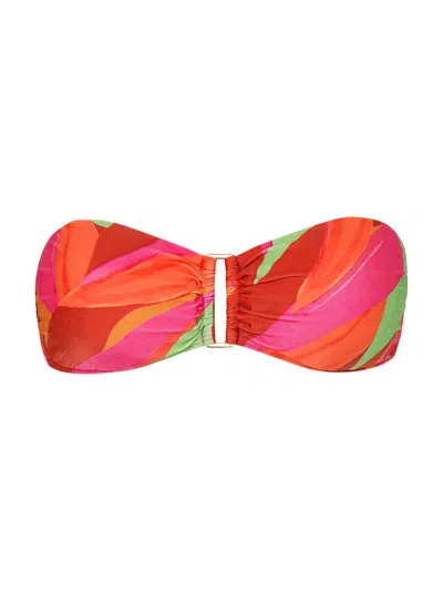 Vix By Paula Hermanny Women's Cherish Bandeau Bikini Top In Multi