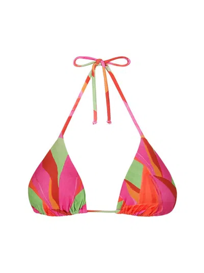 Vix By Paula Hermanny Women's Cherish Triangle Bikini Top In Neutral