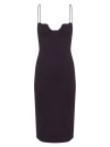 Vix By Paula Hermanny Women's Firenze Lou Body-con Midi-dress In Black