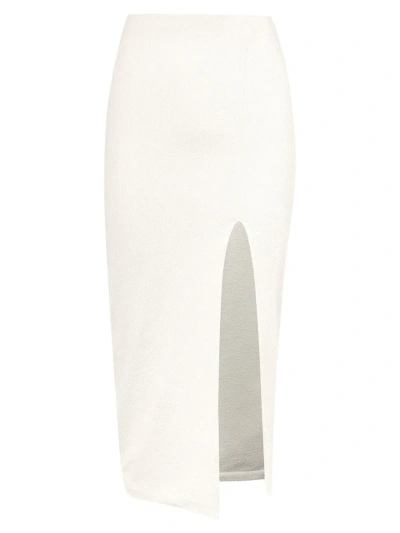 Vix By Paula Hermanny Women's Firenze Luiza Midi-skirt In Off White