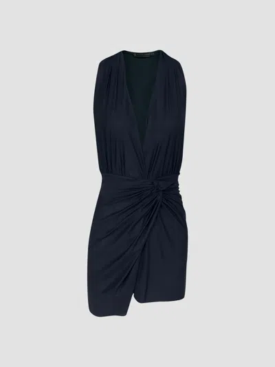 Vix By Paula Hermanny Women's Karina Cover-up Mini Dress In Black