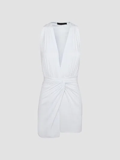 Vix By Paula Hermanny Women's Karina Cover-up Mini Dress In White