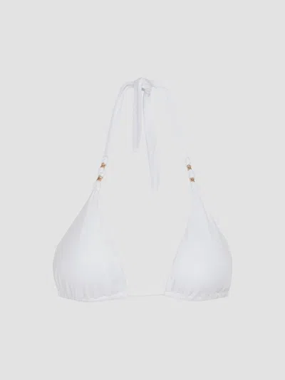 Vix By Paula Hermanny Women's Paula Triangle Bikini Top In White