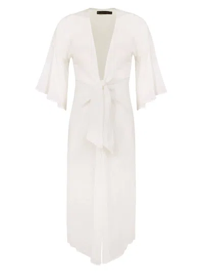 Vix By Paula Hermanny Women's Perola Cotton Cover-up In Off White