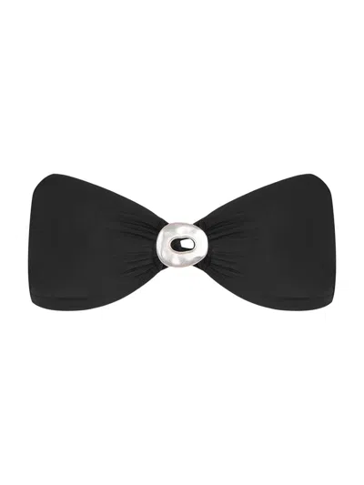 Vix By Paula Hermanny Women's Sama Bandeau Bikini Top In Black