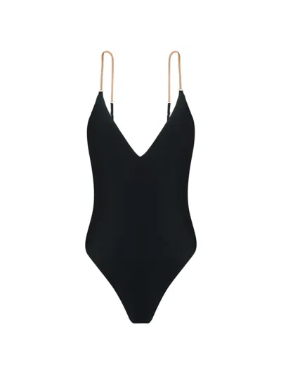 Vix By Paula Hermanny Women's Solid Melody One-piece Swimsuit In Black