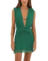 Vix Cindy Swim Cover-up Dress In Green