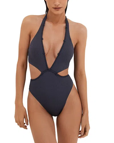 Vix Clea Brazilian One-piece In Blue