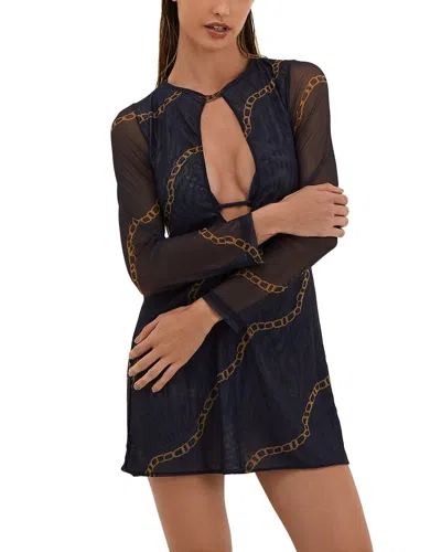 Vix Cleo Sheer Cover-up In Brown