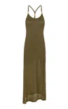 Vix Daphne Backless Maxi Dress