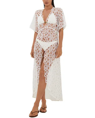 Vix Eyelet Arie Long Cover Up In White