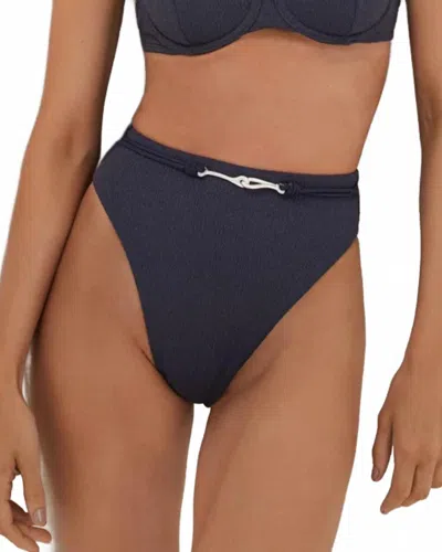 Vix Firenze Alba Hot Pants Bikini Bottom In Blue