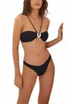 Vix Firenze Basic Bikini Bottom In Black In Black