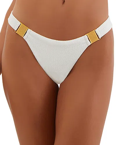 Vix Firenze Becky Bikini Bottoms In White