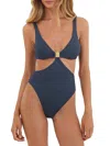 Vix Firenze Becky Mayra One-piece Swimsuit In Blue